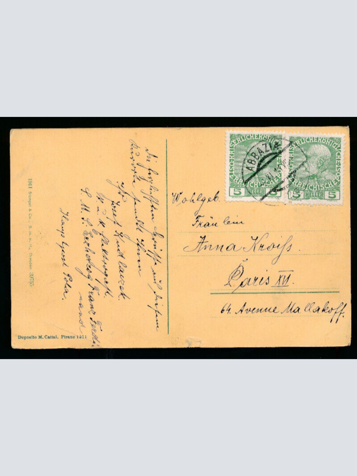 AK aus Portorose Palace - Hotel Slowenien (3466)