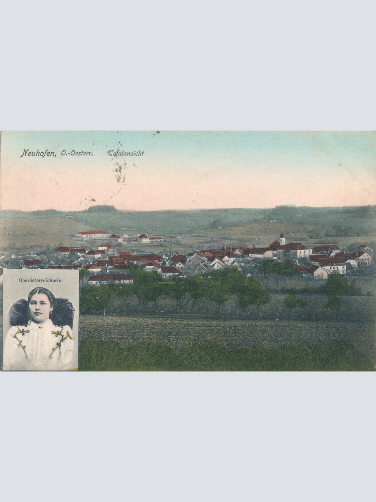 AK, Neuhofen, Totalansicht, Oberösterreich (S353)