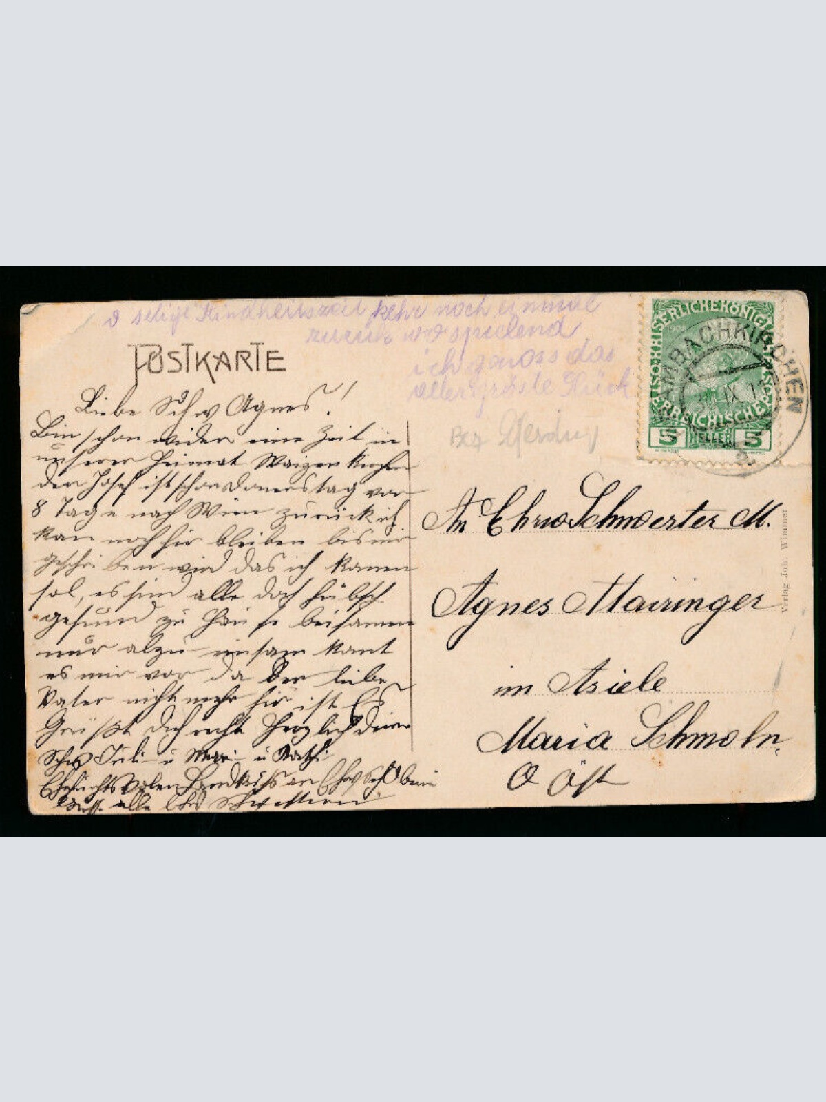 AK aus Prambachkirchen Oberösterreich (3449)