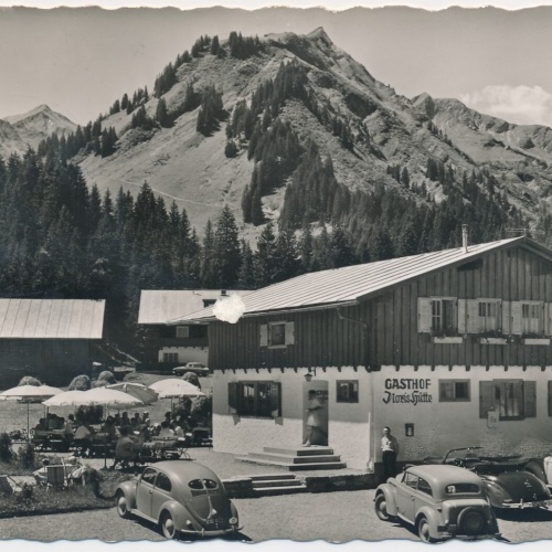 AK, Alpengasthof Noris Hütte, Mittelberg-Baad, Vorarlberg (S346)