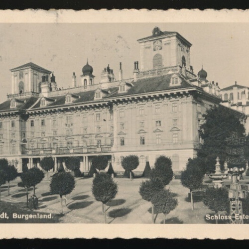 AK aus Eisenstadt mit Schloß - Esterhazy Burgeland (3840)