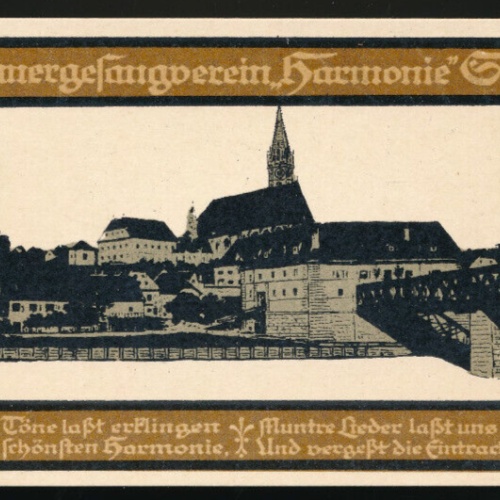 AK aus Steyr Männergesangsverein Harmonie Steyr Oberösterreich (3513)