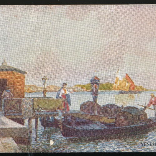 AK aus Venezia Venezien Traghetto Italien (3842)