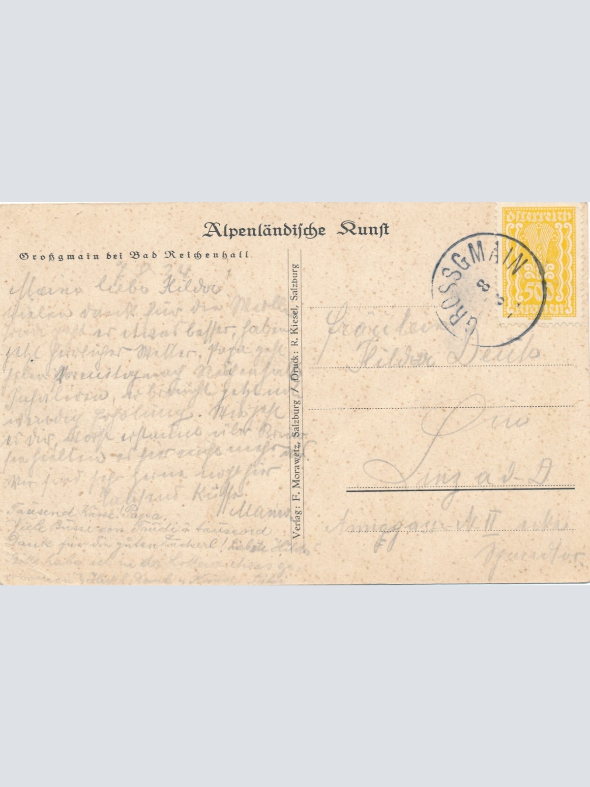 AK, Grossgmain bei Bad Reichenhall, Salzburg, Österreich (S228)