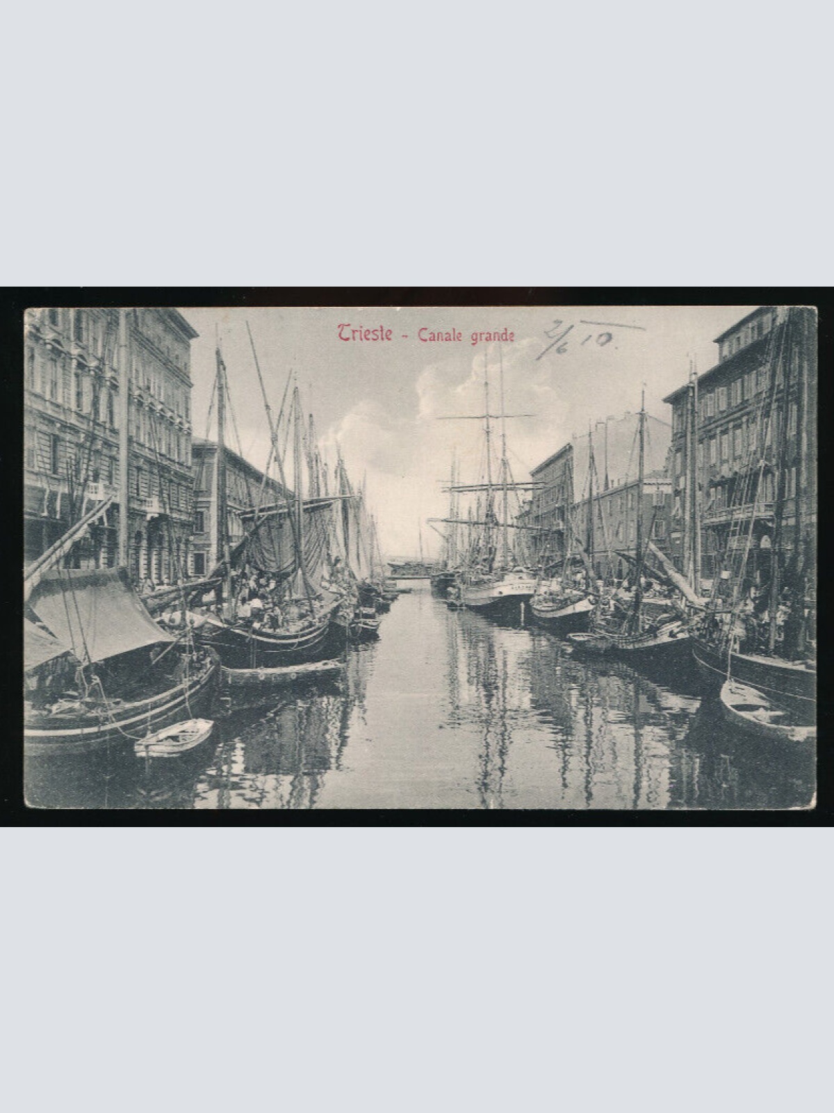 AK aus Triest - Trieste Canal Grande Italien (3823)