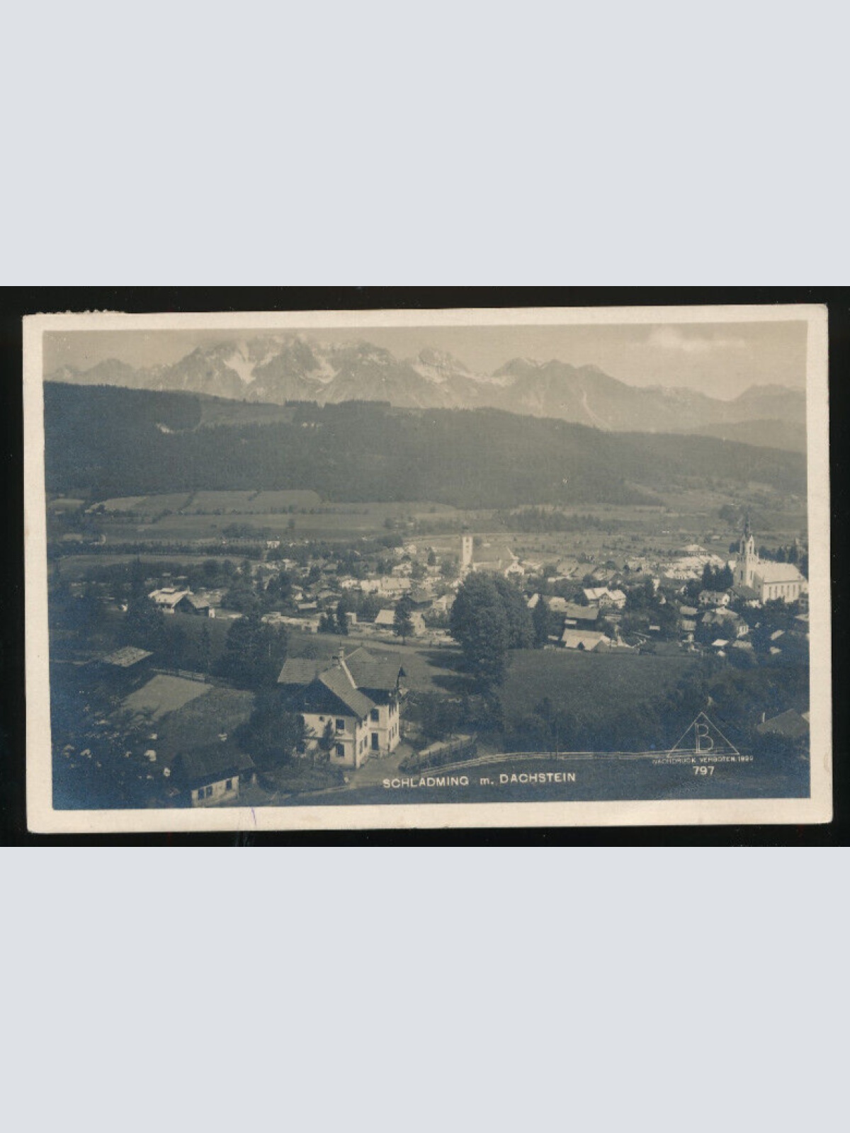 AK aus Schladmin mit Dachstein Steiermark (3826)