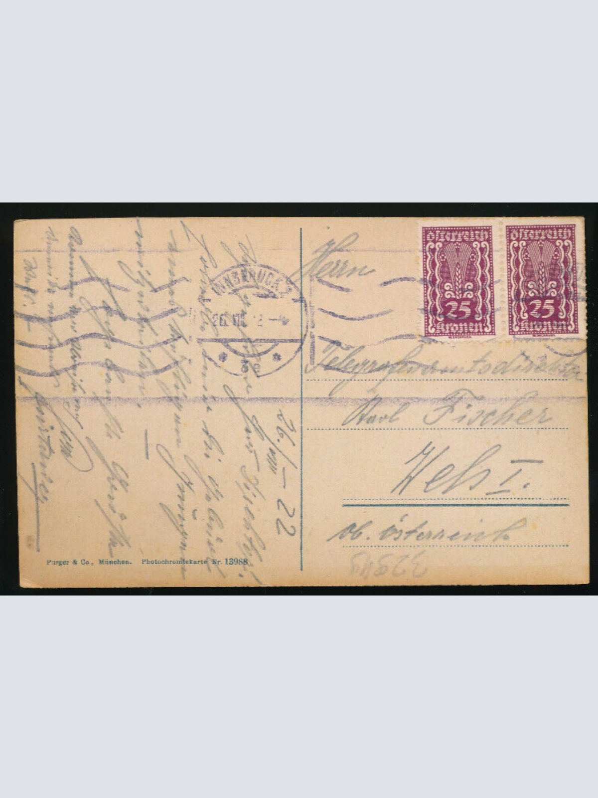 AK aus Hötting bei Innsbruck Tirol (3870)