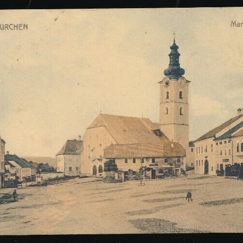 AK aus Waizenkirchen Marktplatz Oberösterreich (3427)