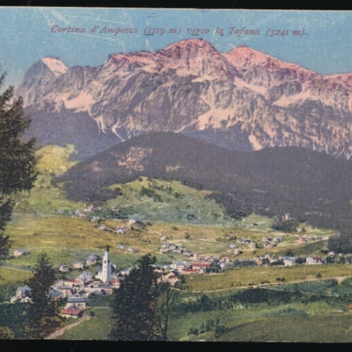 AK aus Cortina D´ Ampezzo Italien (3850)