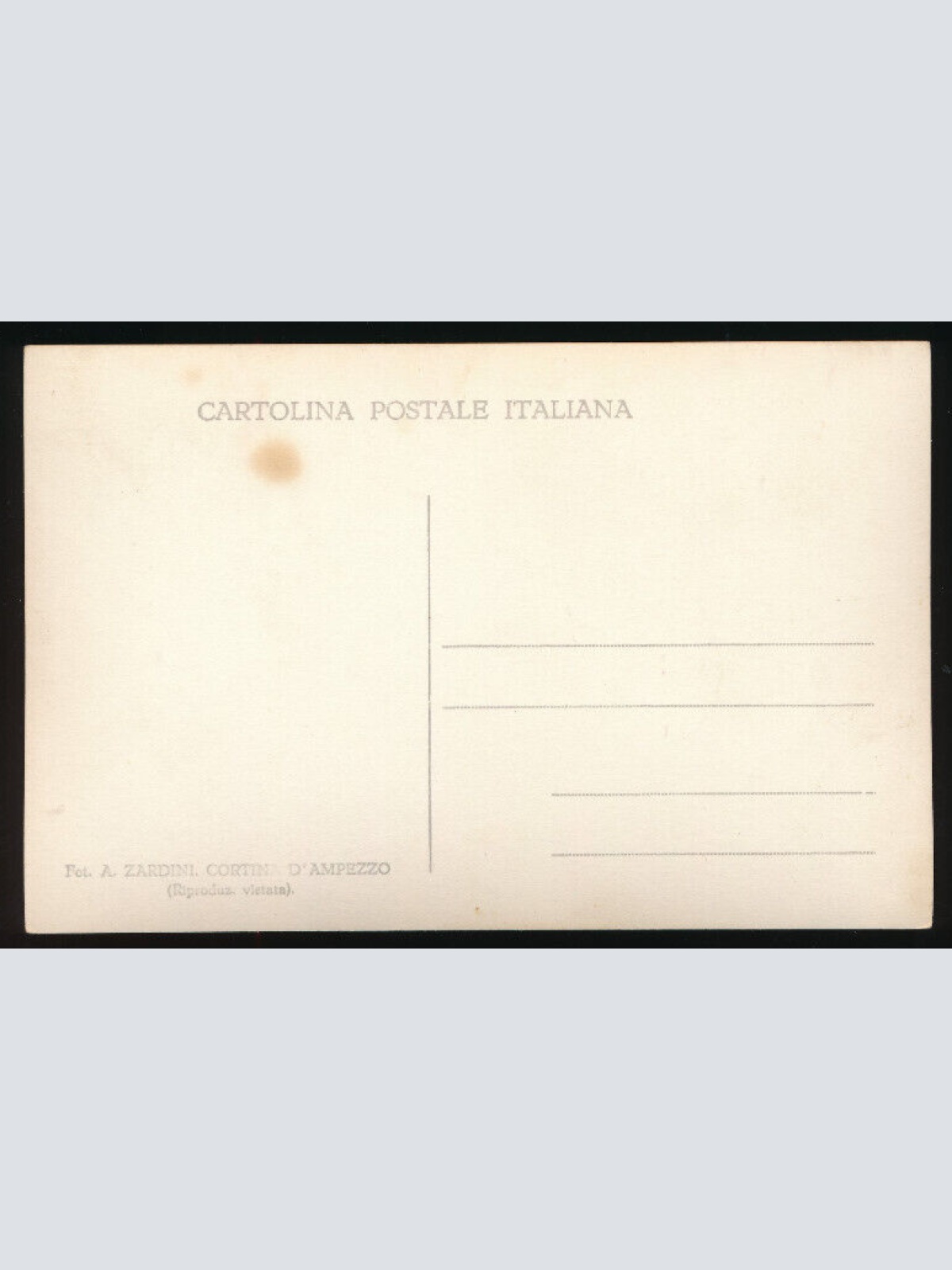 AK aus Cortina D´ Ampezzo Cristallo Italien (3852)