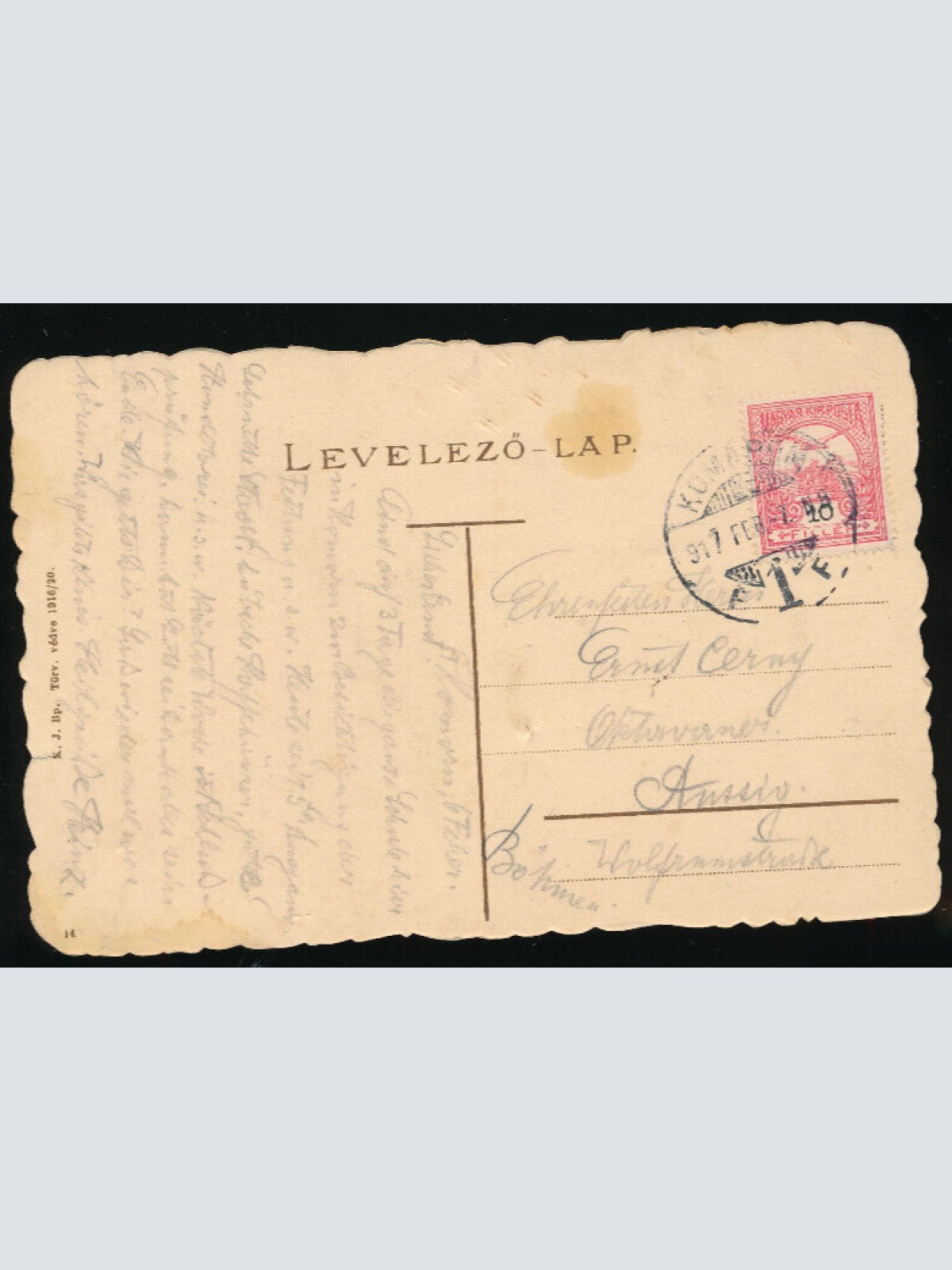 AK aus Komaron Nagydunai vashid Ungarn (3442)