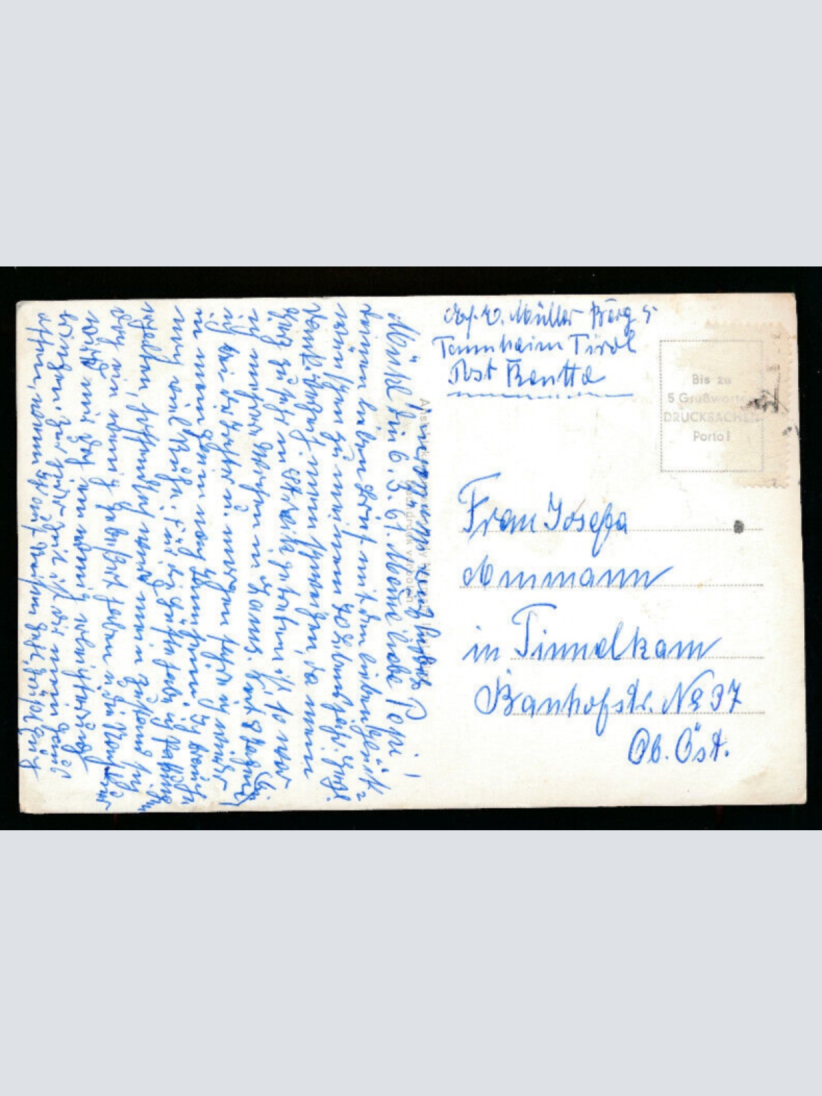 AK aus Zams mit Sanatorium Tirol (3874)