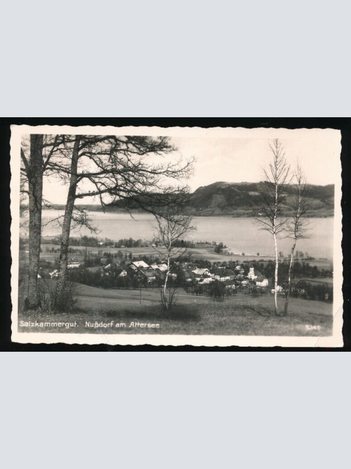 AK aus Nußdorf am Attersee Oberösterreich (L3773)