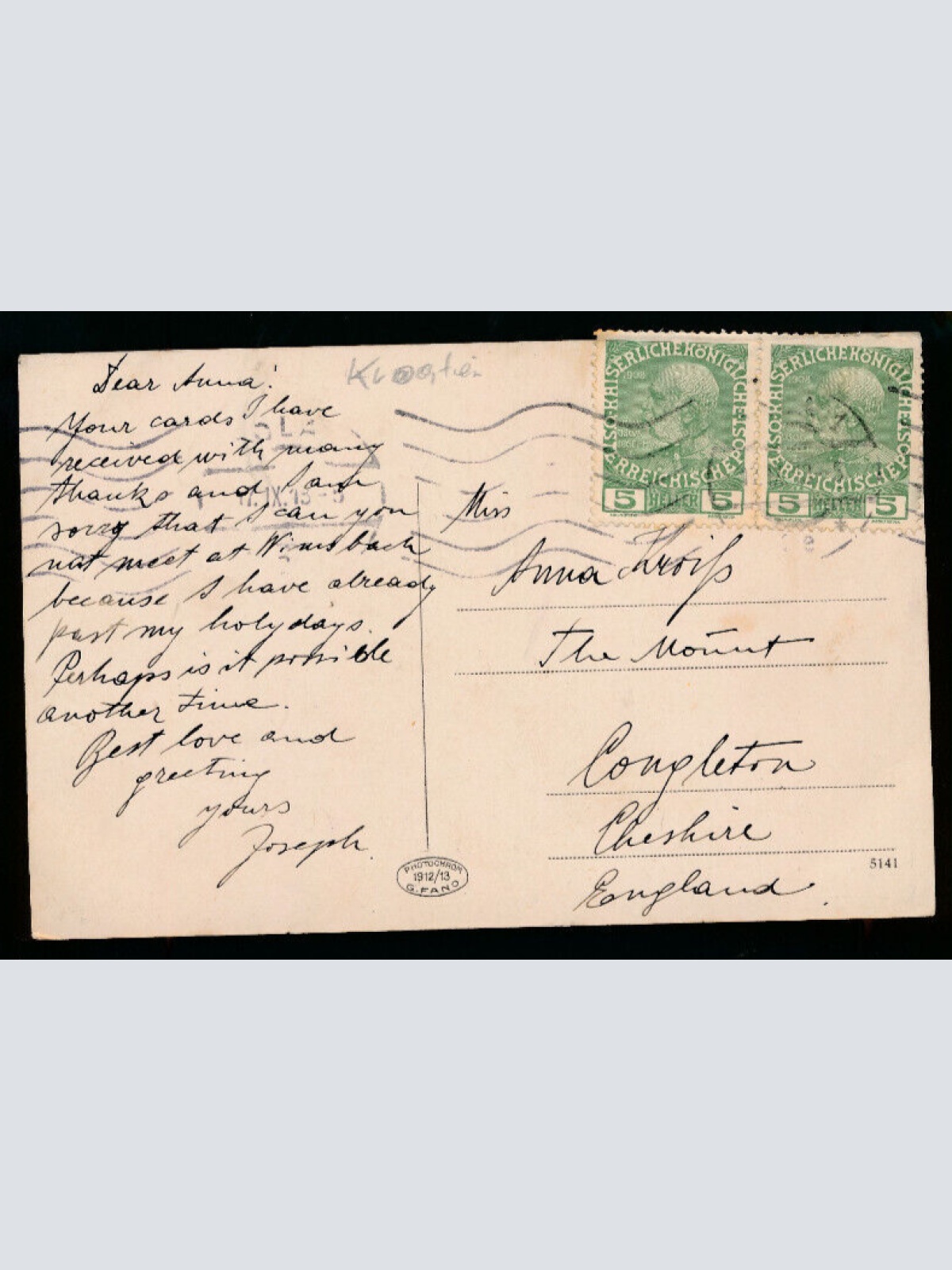 AK aus Pola Brioni Hotel mit Boot Kroatien (3446)