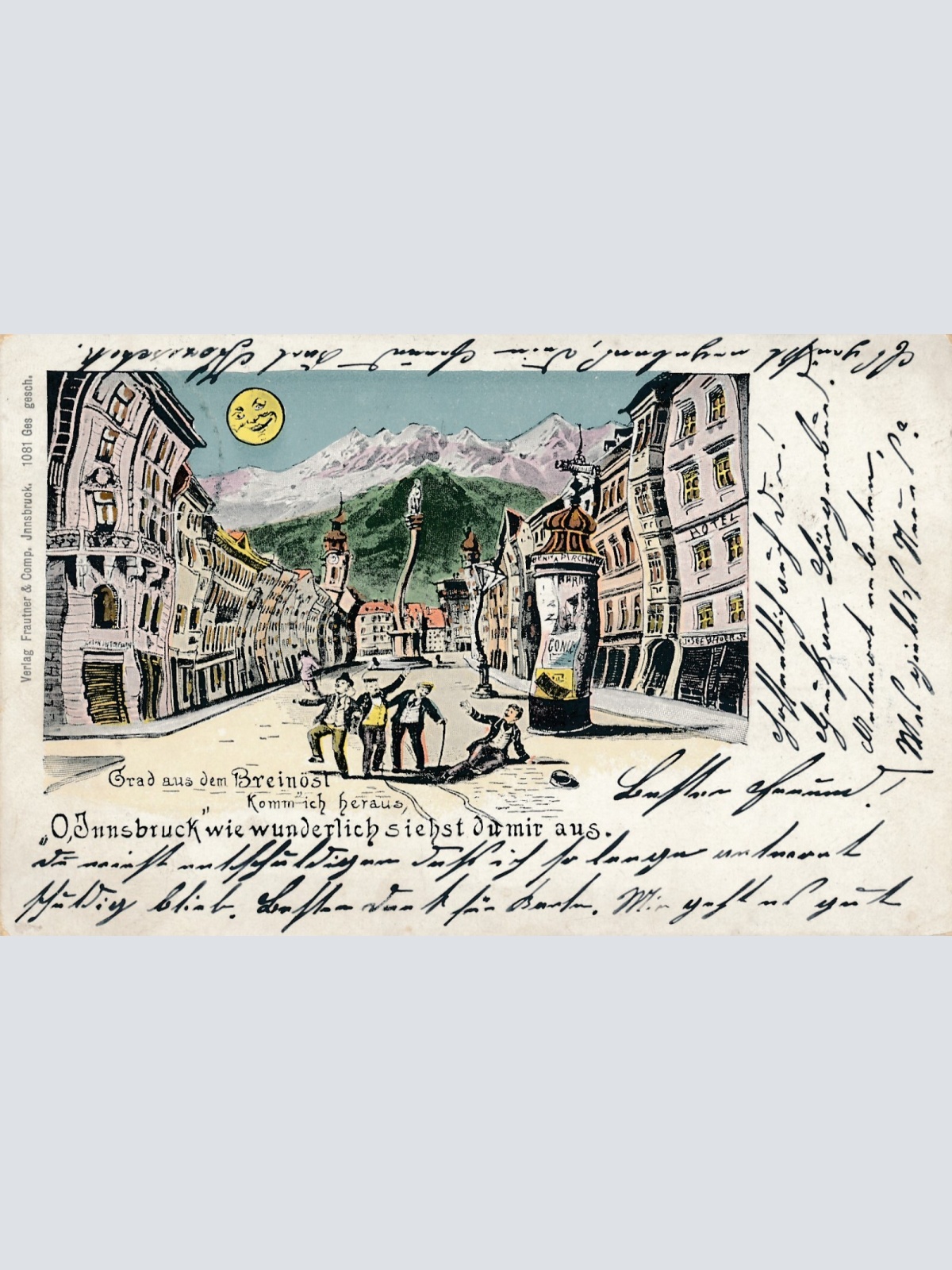 AK, Grad aus dem Breinösl, Innsbruck, Tirol (S221)