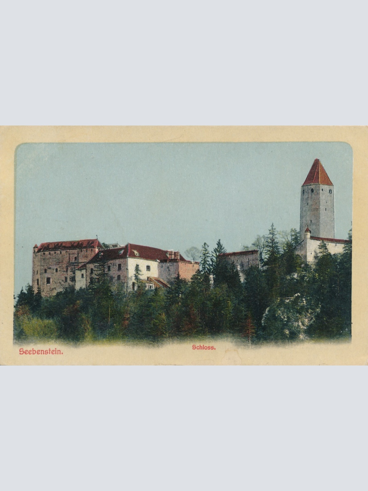 AK, Seebenstein, Schloss, Niederösterreich  (S203)