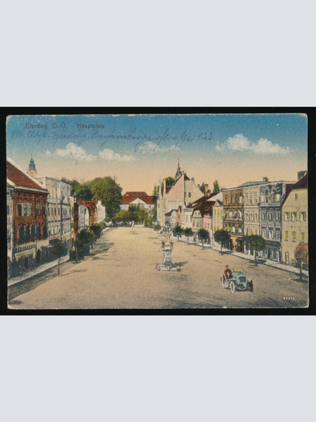 AK aus Eferding Hauptplatz Oberösterreich (L3795)