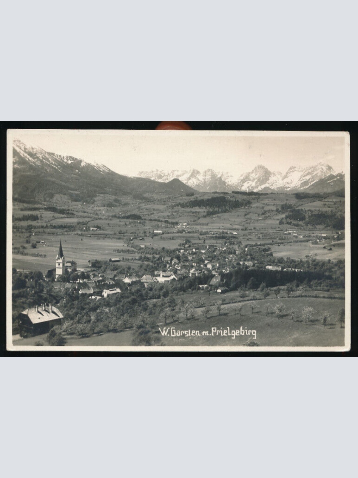 AK aus Windischgarsten mit Prielgebirg Oberösterreich (3943)