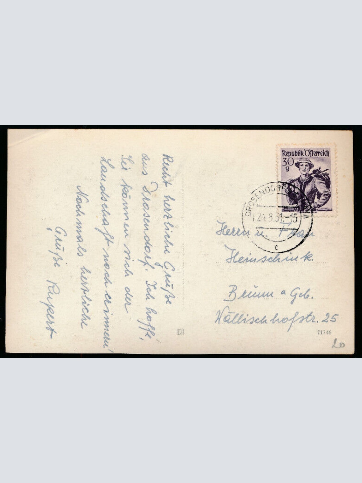 AK aus Drosendorf Niederösterreich (3974)