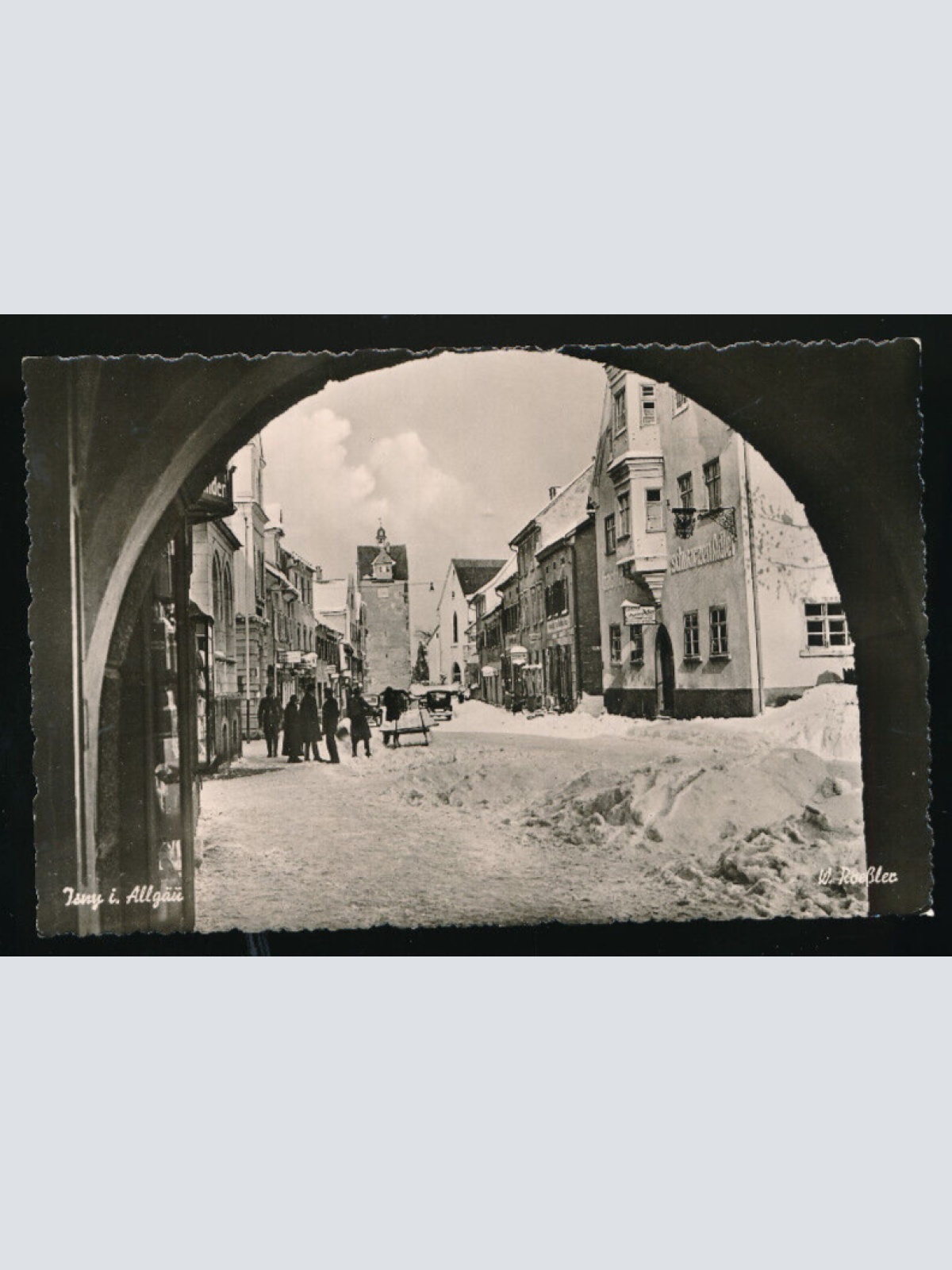 AK aus Isny im Allgäu Baden Württemberg (3959)