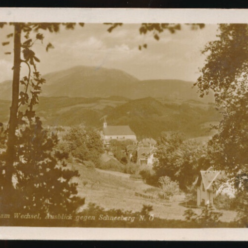 AK aus St.Corona am Wechsel Niederösterreich (3985)