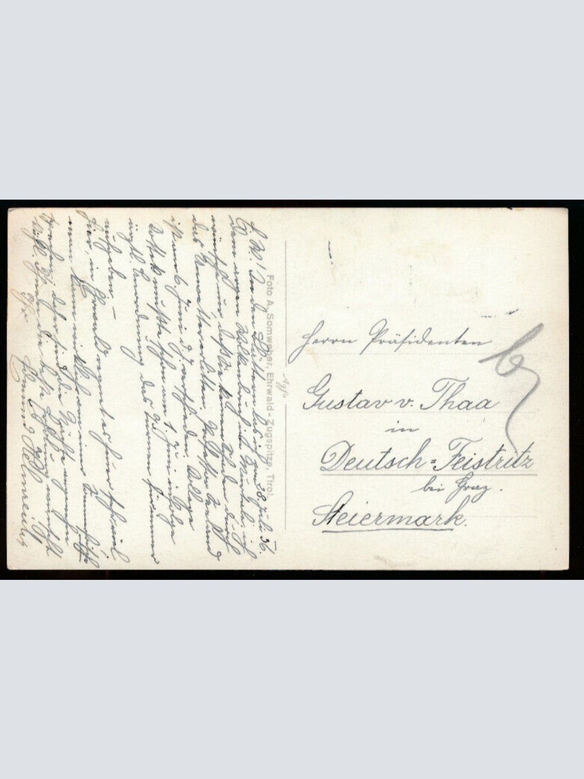 AK aus Ehrwald Tirol (3875)