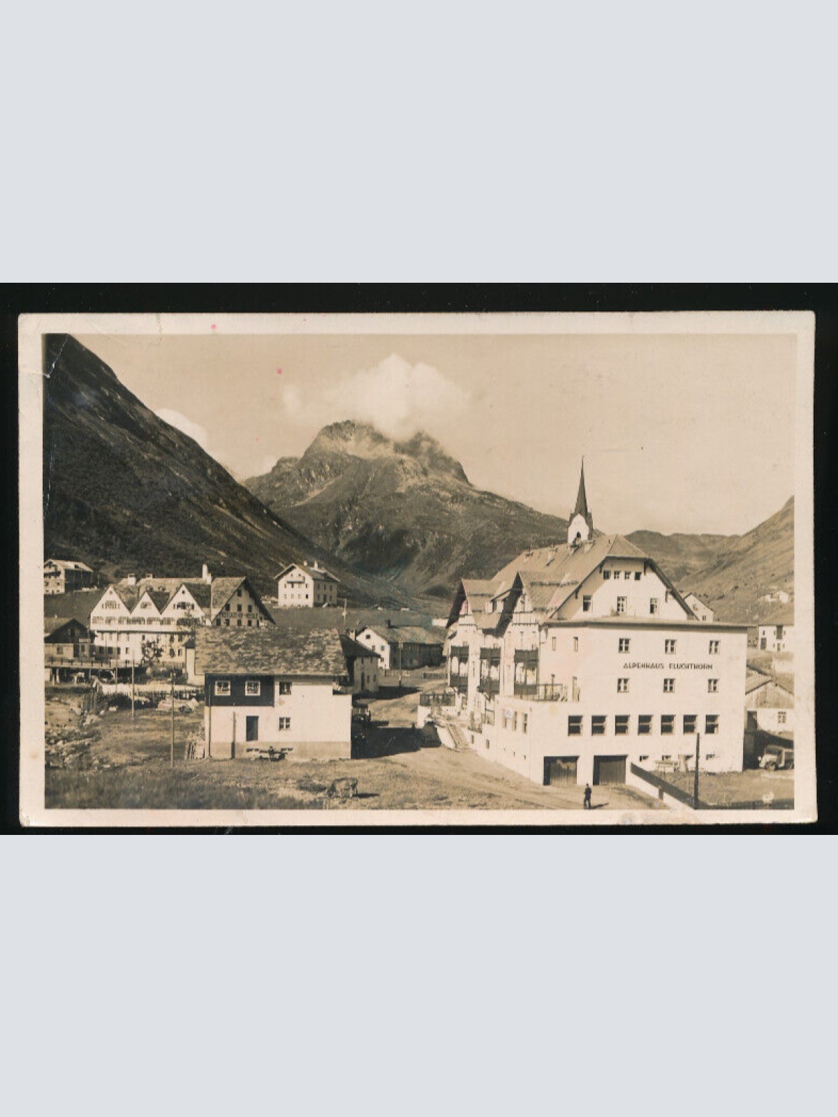 AK aus Galtür mit Alpenhaus Fluchthorn Tirol (3893)