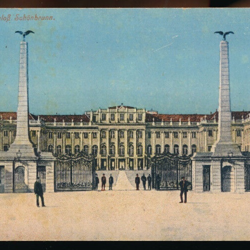 AK aus Wien mit Schloß Schönbrunn (3887)