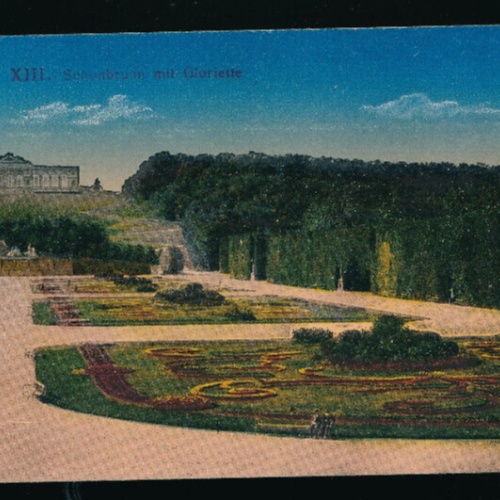 AK aus Wien Schönbrunn mit Gioriette (3886)