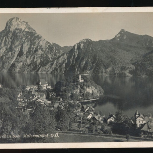 AK aus Traunkirchen Oberösterreich (3921)