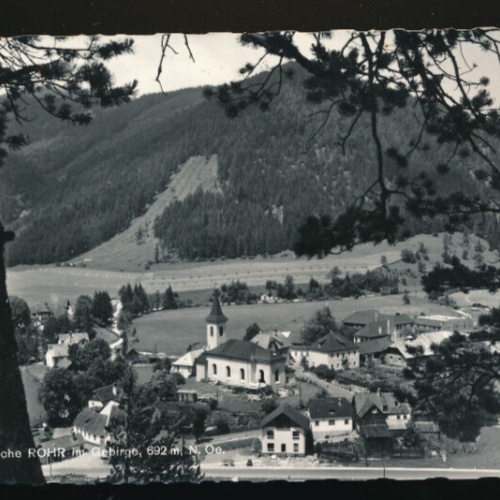 AK aus Rohr im Gebirge Niederösterreich (3908)