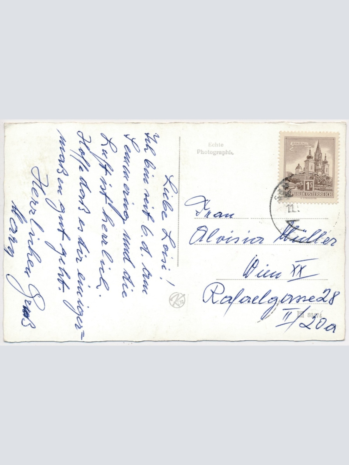 AK, Kurort Semmering, Pension Fürstenhof, Niederösterreich (S407)