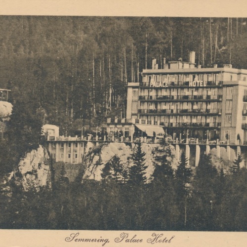 AK, Palace Hotel, Semmering, Niederösterreich (S391)