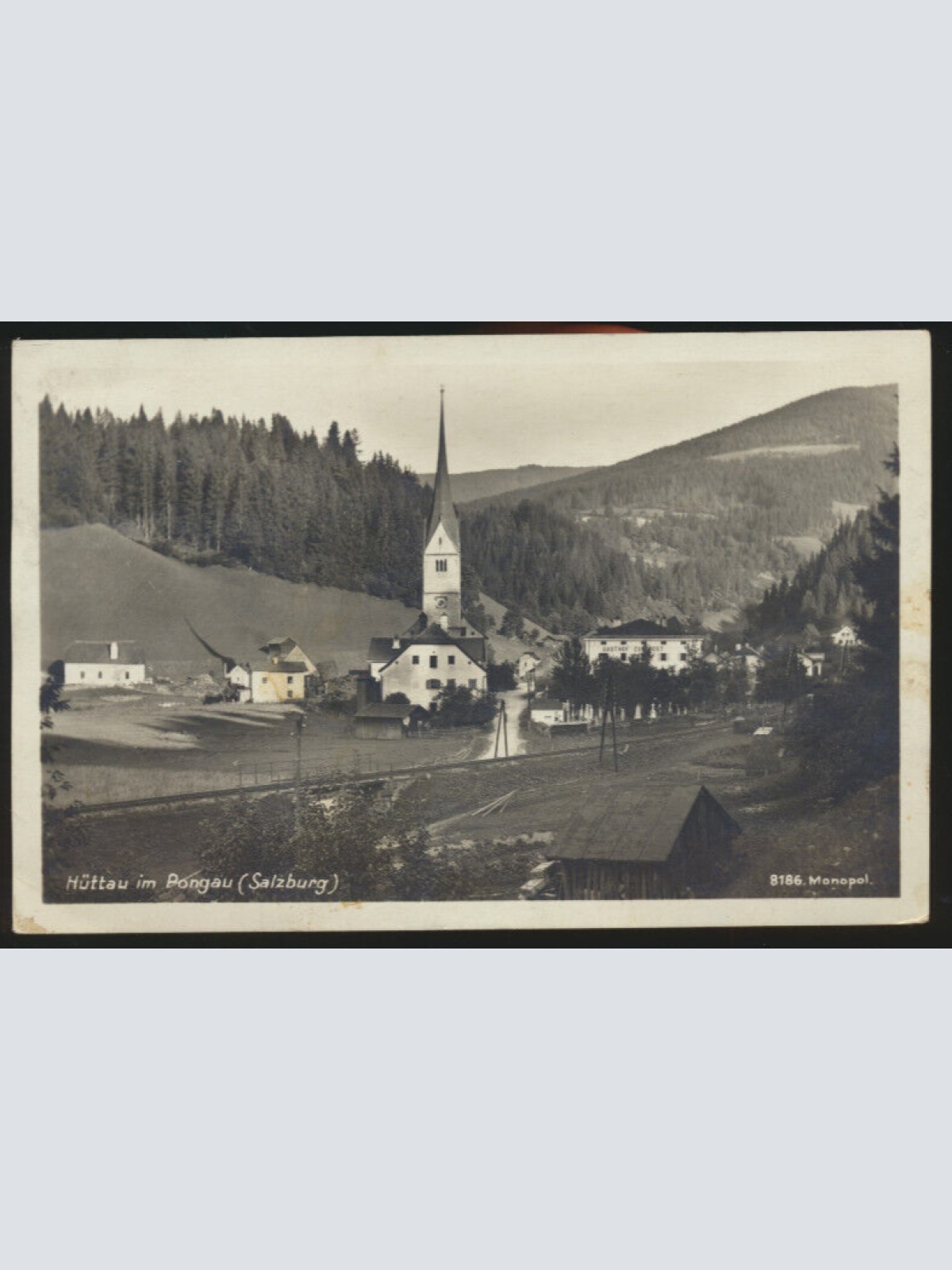 AK aus Hüttau im Pongau Salzburg (4281)