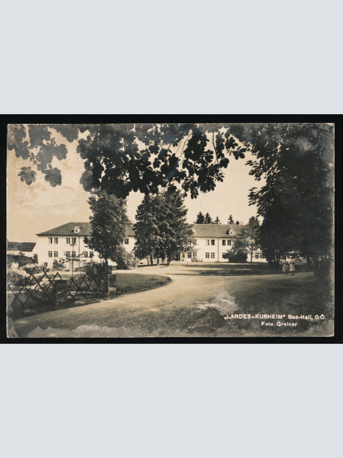 AK aus Bad Hall mit Landes Kurheim Oberösterreich (4345)