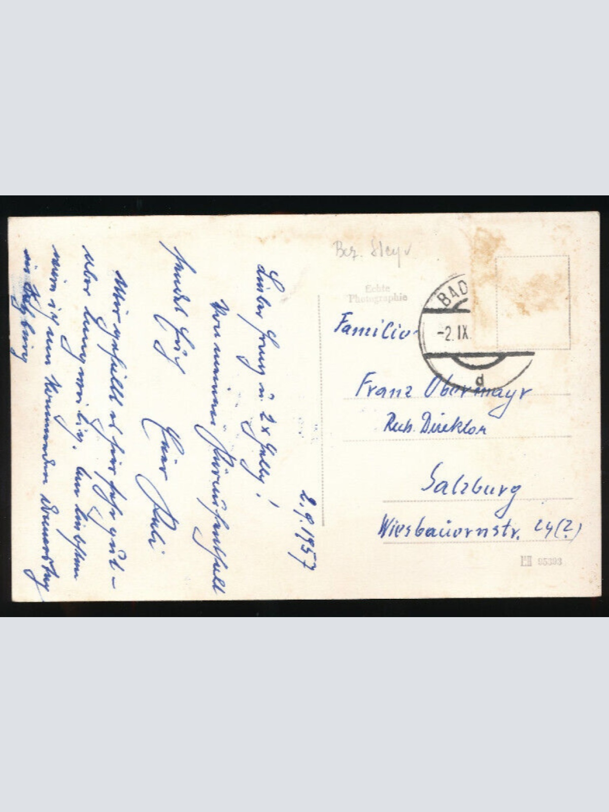 AK aus Bad Hall mit Landes Kurheim Oberösterreich (4345)