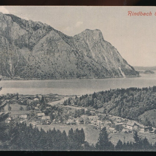 AK aus Rindbach bei Ebensee Oberösterreich (3695)