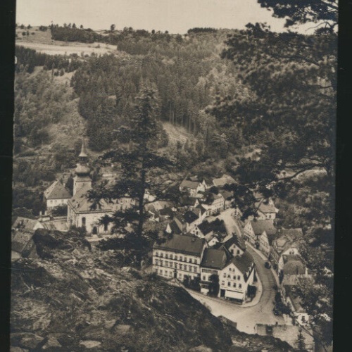 AK aus Berneck Bayern (4255)