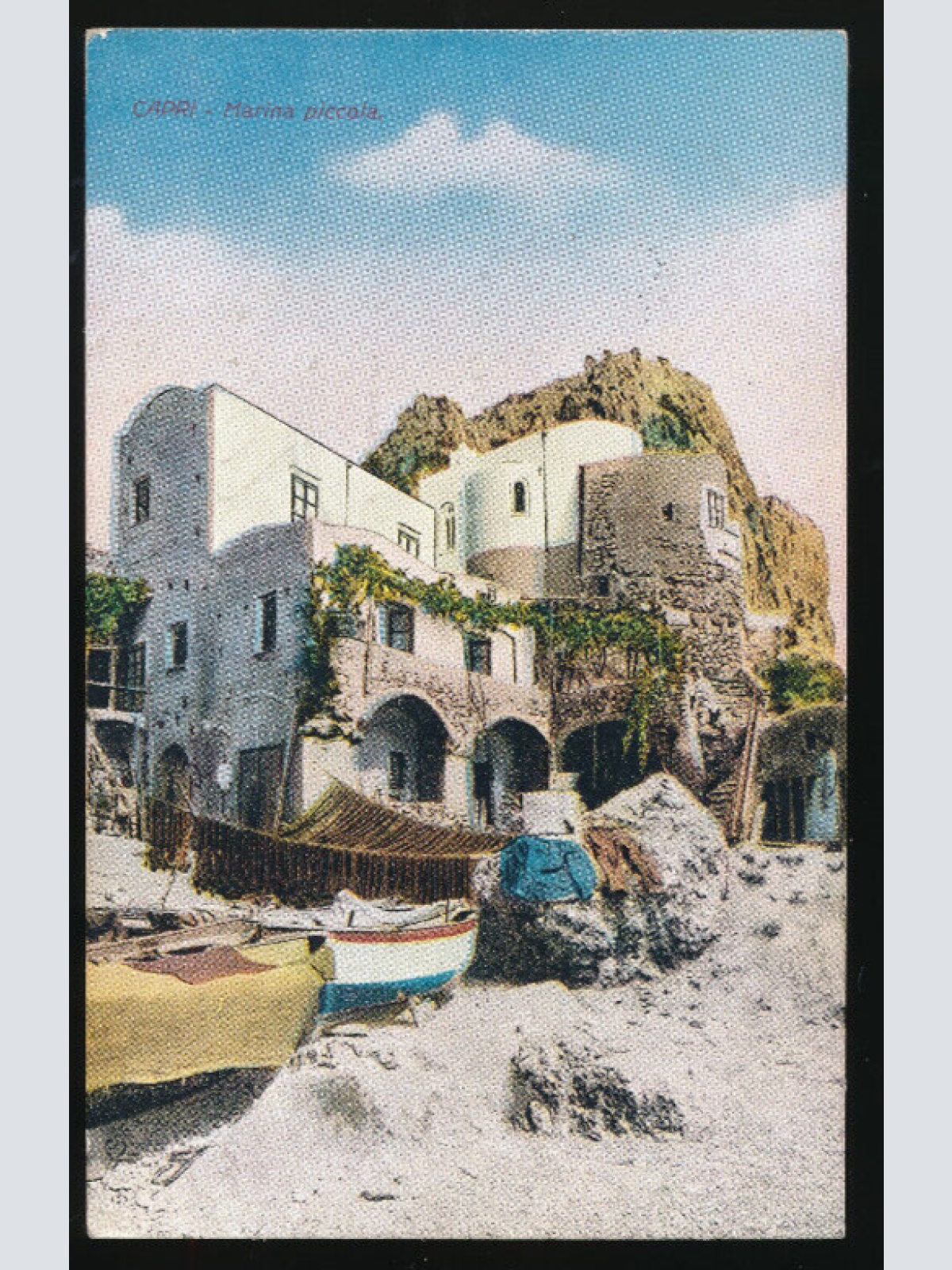 AK aus Capri Marina piccola Italien (3698)