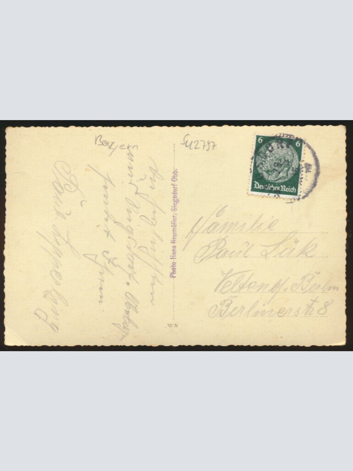 AK aus Siegsdorf Bayern (4258)