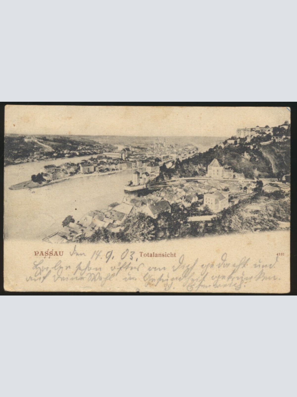 AK aus Passau Bayern (4259)