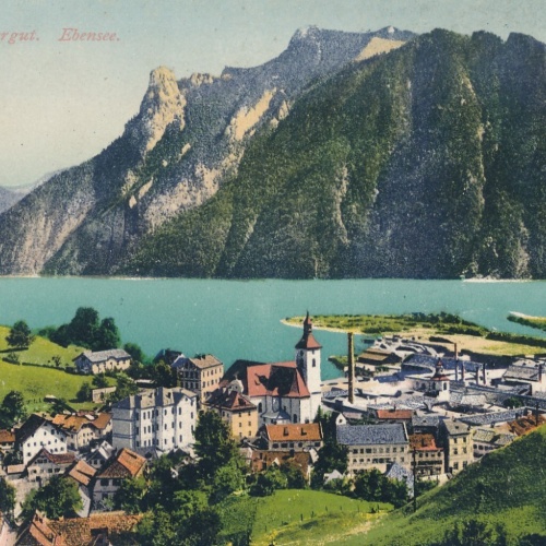 AK, Salzkammergut, Ebensee, Österreich, Oberösterreich (S382)