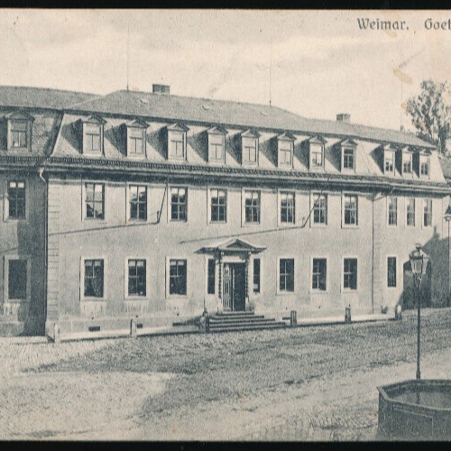 AK aus Weimar Thüringen Gästehaus (4252)
