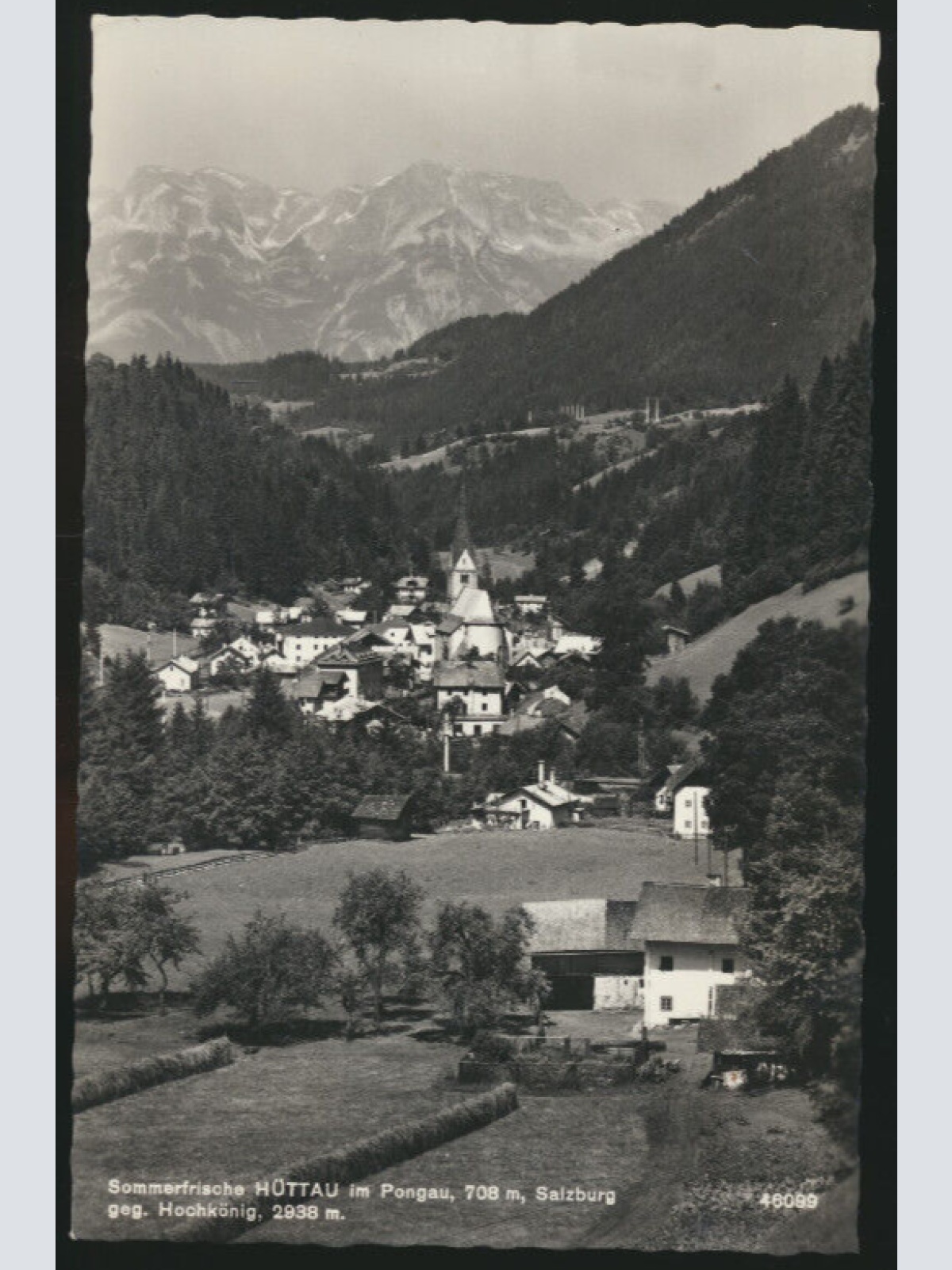 AK aus Hüttau Salzburg (4280)