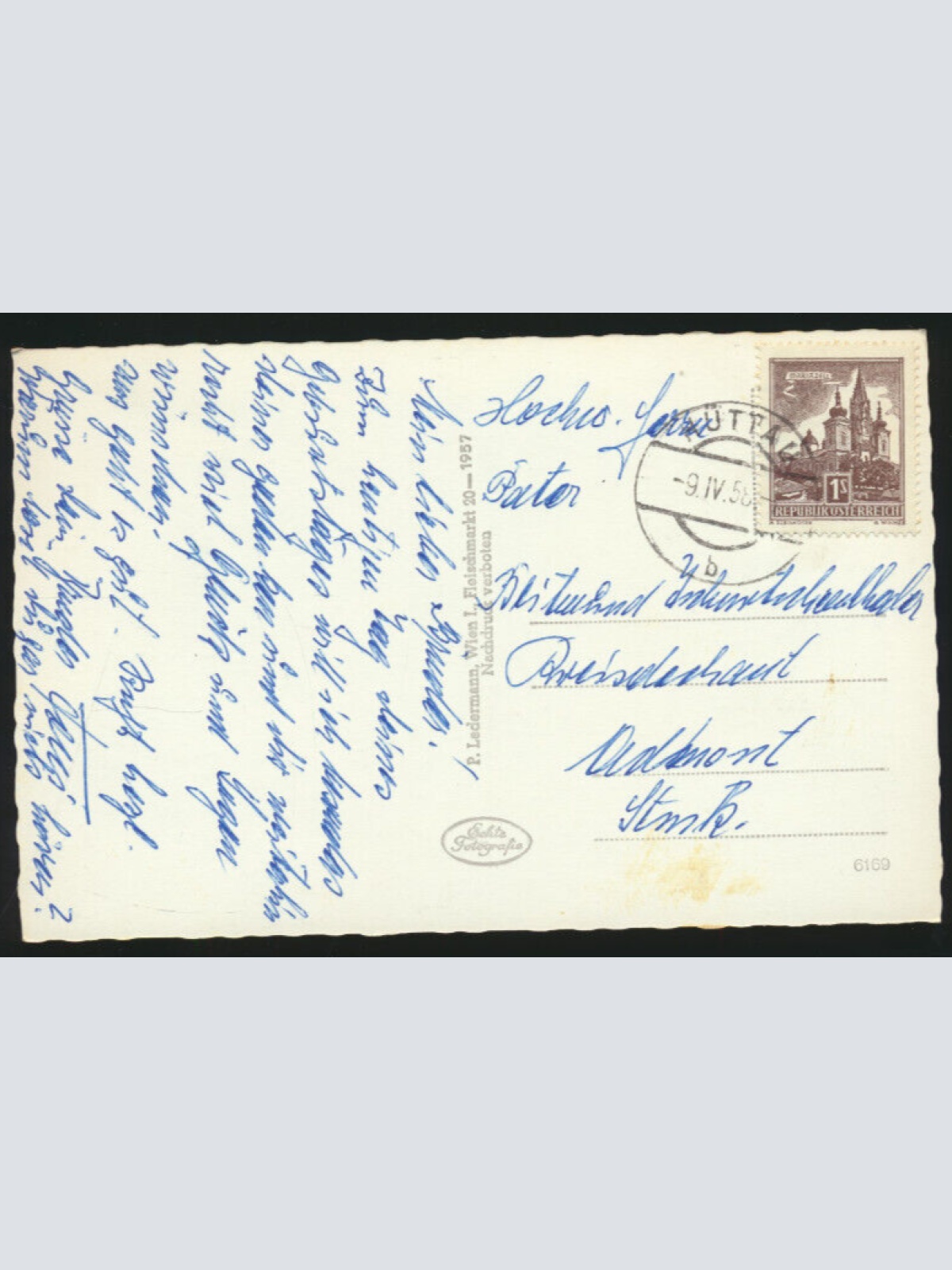 AK aus Hüttau Salzburg (4280)