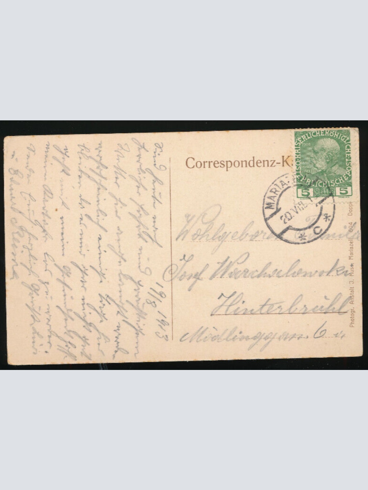 AK aus Mariazell mit den Zellerhütten Steiermark (3718)