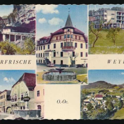 AK aus Weyer Oberösterreich Mehrbildkarte (4277)