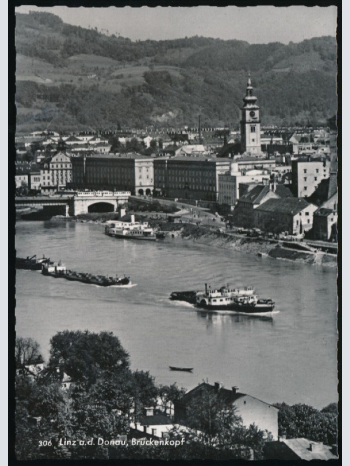 AK aus Linz Oberösterreich Brückenkopf (4316)
