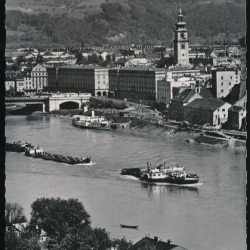 AK aus Linz Oberösterreich Brückenkopf (4316)