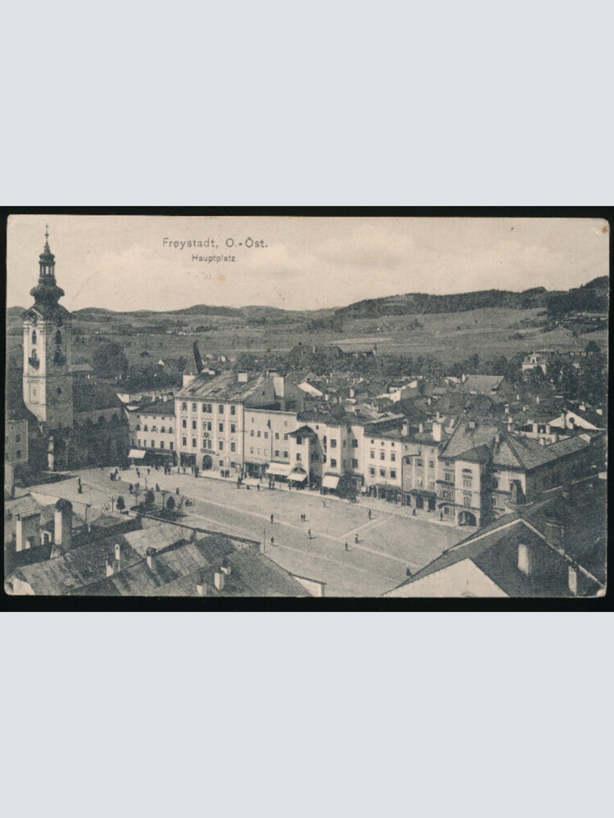 AK aus Freistadt Hauptplatz Oberösterreich (4224)